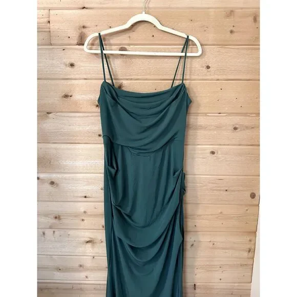 milena forest corset maxi dress House of CB Milena Corset Dress by House of CB
